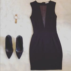 Tobi XS Black Dress
